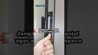 Ide Kreatif Pasang Pintu Alumunium idekreatif tukangkreatif [upl. by Pinto946]