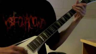 Carnifex Lie To My Face Guitar Cover [upl. by Allin]