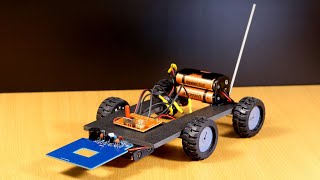 How to Make Smart Remote Controlled Metal Detector Car [upl. by Lehacim]