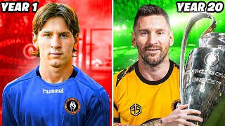 I Put Messi in the WORST Team in Football Manager [upl. by Jahdal477]