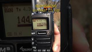 144 MHz  Contatto da 194 km con Quansheng UVK5 [upl. by Zurkow]