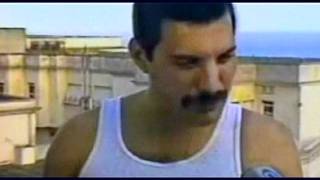 Freddie Mercury On The Roof Of The Copacabana Palace [upl. by Sinnod]