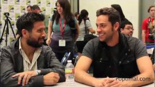 Zachary Levi and Joshua Gomez Break Out Into Song at SDCC 2011 [upl. by Gardell]