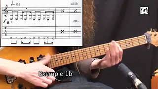 Guthrie Govan slap guitar lesson with TABs [upl. by Wallace]