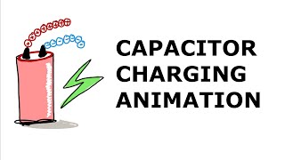 Capacitor charging Animation  Knowit [upl. by Nylednarb104]