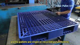 1210 hdpe plastic pallets manufacter [upl. by Cutlor]