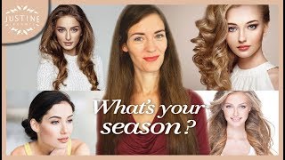 Whats your season  Seasonal color analysis  Justine Leconte [upl. by Uzia]