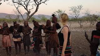 Himba tribe dance in Namibia [upl. by Mindy503]