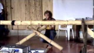 Mark Huebner BAMBOO ROCKS TRAILER Bamboo ConstructionArt [upl. by Avra365]