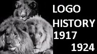 SEMIRESTORED Goldwyn Pictures Logo History 19171924 [upl. by Anerbes]