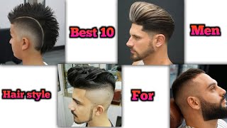 Best 10 Hair Style For Men  Boy Hair Cutting Style 2022 photo [upl. by Saxela582]