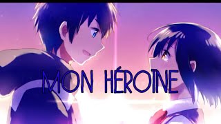 Nightcore  Mon heroïne  Frero Delavega    Lyrics [upl. by Kinelski]