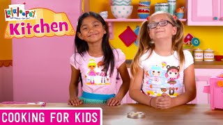 Super Silly Strawberry Scones  Lalaloopsy Kitchen  Cooking Videos for Kids [upl. by Yeneffit]