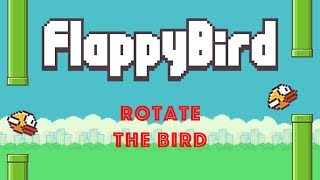 Flappy Bird SFML C GAME LOGIC  Rotate Bird [upl. by Eissirk827]