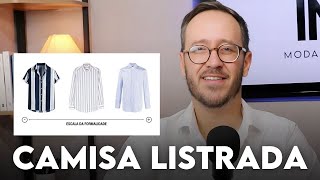 Como usar CAMISA LISTRADA no look [upl. by Eivets]