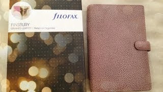 Unboxing My Finsbury Filofax [upl. by Howenstein435]