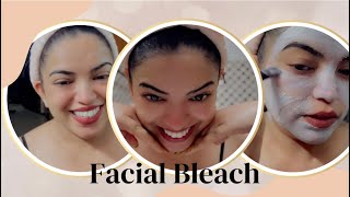 How to bleah facial hair at home  Oxy Bleach  Bleaching unwanted Hairs  Skin Care Rutine  Winter [upl. by Yanrahc693]