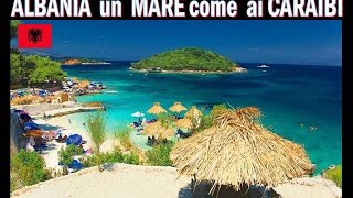 ALBANIA un mare che sembra i Caraibi  Dove andare  miglior posti [upl. by Leyameg362]