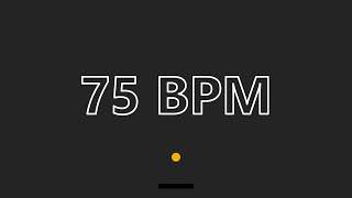 75 BPM Metronome [upl. by Parent476]