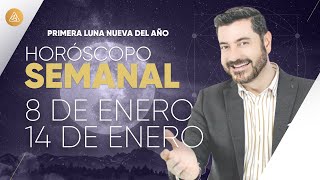 HORÓSCOPO SEMANAL del 8 al 14 de Enero Alfonso León Arquitecto de Sueños [upl. by Suirtimid]