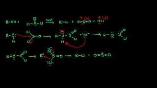 Alkyl Chlorides by Alcohol Reactions with Thionyl Chloride [upl. by Leba]