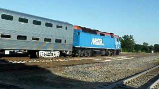 Metra Outbound Departing Joliet for storage yard [upl. by Emile]