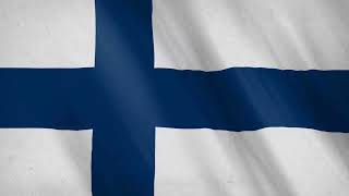 Flag of Finland  National Anthem [upl. by Cosette906]