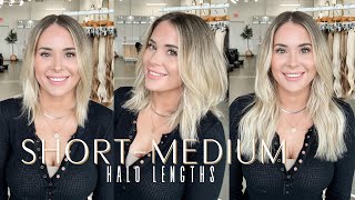 The BEST Hair Extensions for SHORT  MEDIUM Length Hair  Ensemble Hair  Non Damaging [upl. by Atined87]