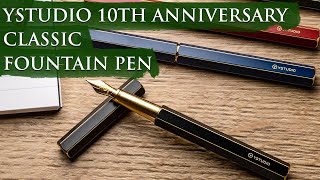 The BRILLIANT design of the yStudio Classic Revolve fountain pen [upl. by Neenad49]