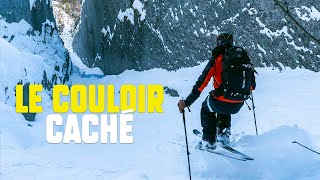 LE COULOIR CACHÉ  une petite aventure à ski [upl. by Nnahs]