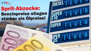 SpritAbzocke Benzinpreise stiegen stärker als Ölpreise [upl. by Opiuuk]