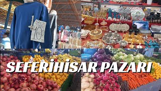 İZMİR SEMT PAZARI FİYATLARI SEFERİHİSAR PAZARI turkey funny fyp new vlog turkishbazaar [upl. by Keverian]