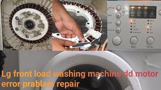 lg front load washing machine dd motor repair  washing machine repair trending washingmachine [upl. by Kalfas]