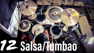 60 Second Drum Lesson 12  SALSA Tumbao [upl. by Nahte258]