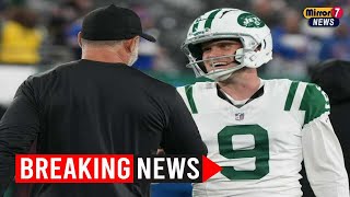 Jets Explore Kicker Options as Zuerleins Performance Wavers [upl. by Yelsa363]