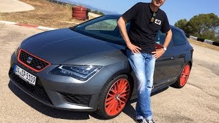 Seat Leon Cupra  Test  Rennstrecke amp Straße auf Mallorca [upl. by Downall708]