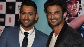 MS Dhoni and Sushant Singh Rajput at the trailer launch of MS Dhoni The Untold Story [upl. by Wertz]