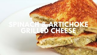 Spinach amp Artichoke Grilled Cheese [upl. by Vic]