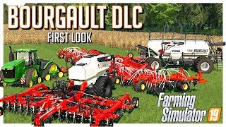 BOURGAULT DLC amp JOHN DEERE 9RX  Equipment Tour  THE FARM SIM SHOW  FARMING SIMULATOR 19 [upl. by Gauthier815]