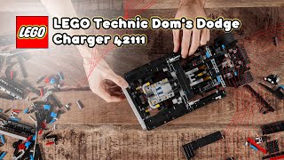 Lego Technic Doms Dodge Charger 42111 Unboxing amp Build [upl. by Barkley289]