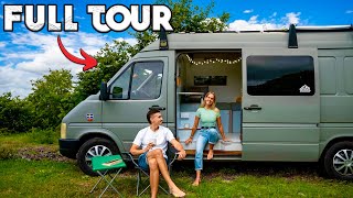 Ultimate DIY VW OffGrid Campervan Tour Vanlife UK 🚐 [upl. by Rumilly]