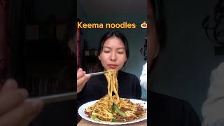 Keema noodles is love ❤️ trendingonshorts cooking recipe apt [upl. by Aubreir342]