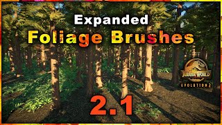 JWE 2 Expanded Foliage Brushes 21 [upl. by Ydollem]