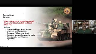 C3S Institutional Dialogue  Chinas MultiDomain Warfare  Lt Gen Shankar [upl. by Nylodnew]