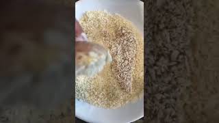 How to make chicken tendersnuggets🐓 diy food chicken chickenrecipe recipe howto canada yum [upl. by Irot]