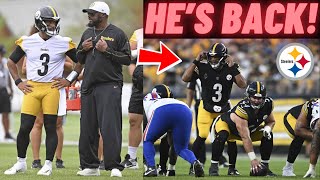 Mike Tomlin ANNOUNCES Russell Wilson is BACK into Pittsburgh Steelers LINEUP [upl. by Campman222]