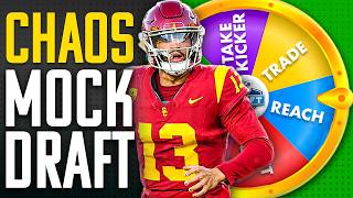 2024 NFL Mock Draft  Chaos Wheel Edition [upl. by Leeanne]