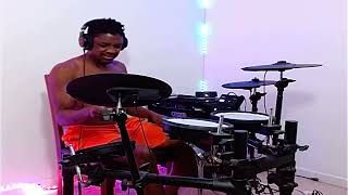 Bill Bruford  Hell’s Bells Drum Cover [upl. by Azerila373]