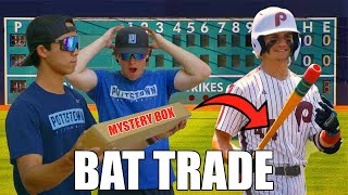 We TRADED BATS With Baseball Players For 48 HOURS [upl. by Crain]