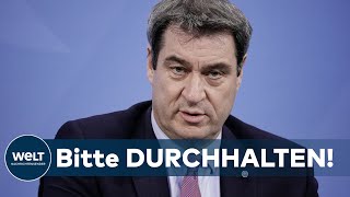 CORONAMUTANTE Markus Söder warnt vor überstürzten Lockerungen [upl. by Mckinney]